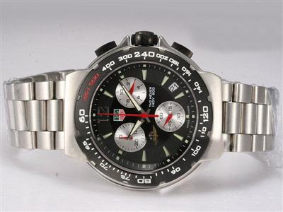 Tag Heuer Indy 500 Black Dial Replica Watch TAG9297