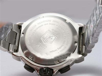 Tag Heuer Indy 500 White Dial With Black Bezel Replica Watch TAG4330