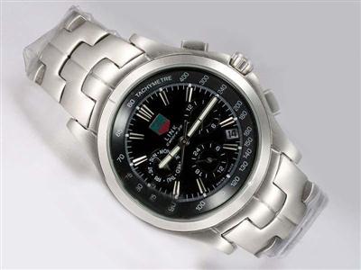 Tag Heuer Link Black Dial Replica Watch TAG1839