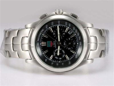 Tag Heuer Link Black Dial Replica Watch TAG1839