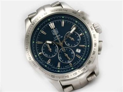 Tag Heuer Link Blue Dial Replica Watch TAG7848
