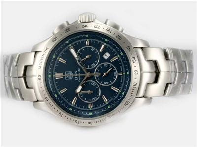 Tag Heuer Link Blue Dial Replica Watch TAG7848