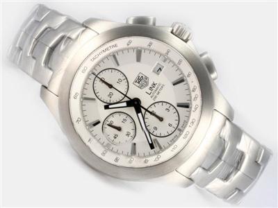 Tag Heuer Link White Dial Replica Watch TAG4756