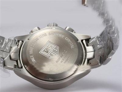 Tag Heuer Link White Dial Same Chassis As 7750-High Quality Replica Watch TAG6808