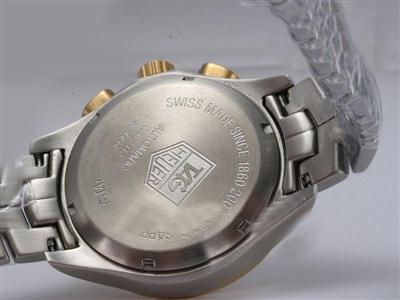 Tag Heuer Link White Dial Same Chassis As 7750-High Quality Replica Watch TAG9189