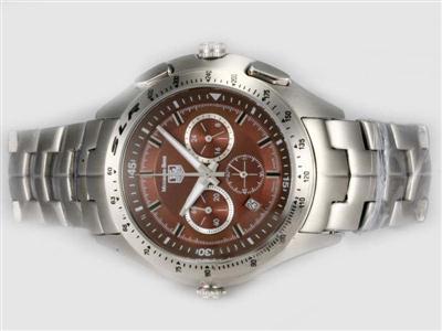 Tag Heuer Mercedes-Benz Brown Dial Replica Watch TAG3403
