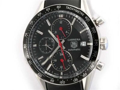 Tag Heuer Mercedes-Benz Rose Gold Case With Black Dial Replica Watch TAG5157