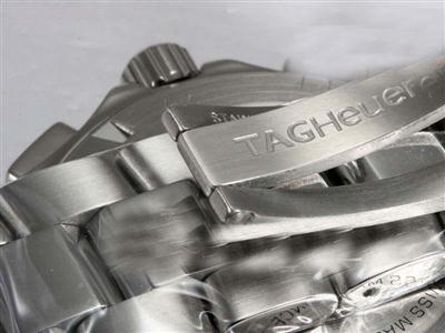 Tag Heuer Mercedes-Benz Silver Dial-Rubber Strap Replica Watch TAG8523