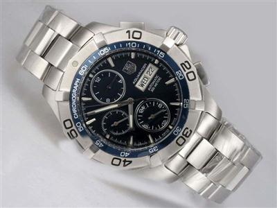 Tag Heuer Mercedes-Benz Silver Dial-Rubber Strap Replica Watch TAG8523