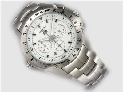 Tag Heuer Mercedes-Benz White Dial Replica Watch TAG2485