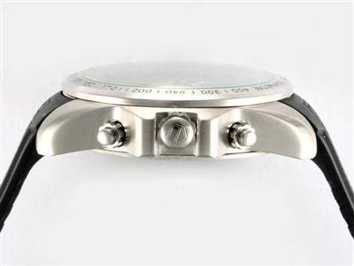 Tag Heuer Mercedes-Benz White Dial-Rubber Strap Replica Watch TAG6173