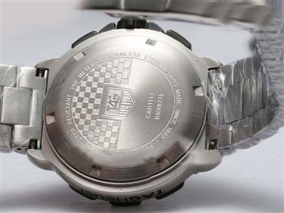 Tag Heuer Mercedes-Benz White Dial-Rubber Strap Replica Watch TAG7875
