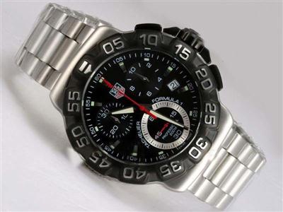 Tag Heuer Mercedes-Benz White Dial-Rubber Strap Replica Watch TAG7875