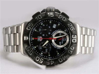 Tag Heuer Mercedes-Benz White Dial-Rubber Strap Replica Watch TAG7875