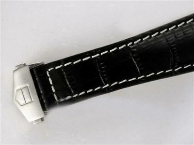Tag Heuer Monaco Monza Black Dial And Strap-Deployment Buckle Replica Watch TAG4576