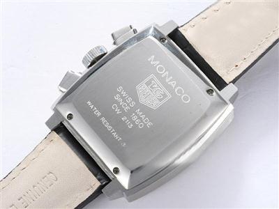 Tag Heuer Monaco Monza Black Dial And Strap-Deployment Buckle Replica Watch TAG9285