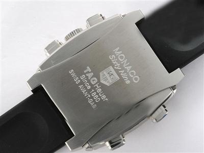 Tag Heuer Monaco Monza Black Dial Replica Watch TAG3729
