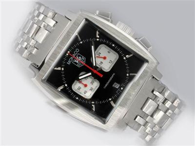 Tag Heuer Monaco Monza Black Dial Replica Watch TAG4260