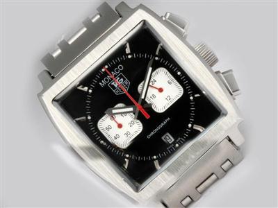 Tag Heuer Monaco Monza Black Dial Replica Watch TAG4260