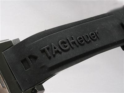 Tag Heuer Monaco Monza Brown Dial-Rubber Strap Replica Watch TAG5566