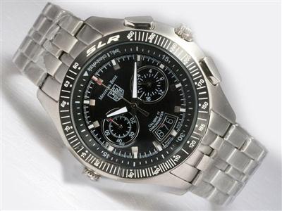 Tag Heuer Monaco Monza Brown Dial-Rubber Strap Replica Watch TAG6704