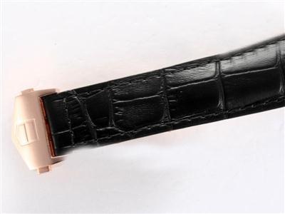 Tag Heuer Monaco Monza Rose Gold Case With Black Dial Same Chassis As 7750-High Quality Replica Watch TAG3306