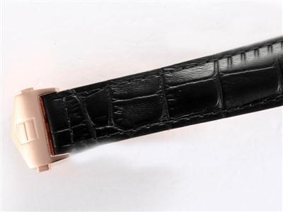 Tag Heuer Monaco Monza Rose Gold Case With Black Dial Same Chassis As 7750-High Quality Replica Watch TAG3493