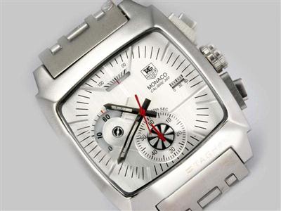 Tag Heuer Monaco Monza Rose Gold Case With Black Dial Same Chassis As 7750-High Quality Replica Watch TAG8619