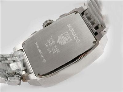 Tag Heuer Monaco Monza Rose Gold Case With Black Dial Same Chassis As 7750-High Quality Replica Watch TAG8619