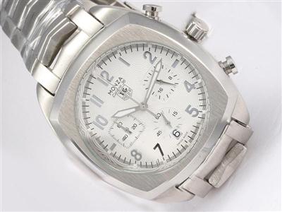 Tag Heuer Monaco Monza White Dial Replica Watch TAG2198