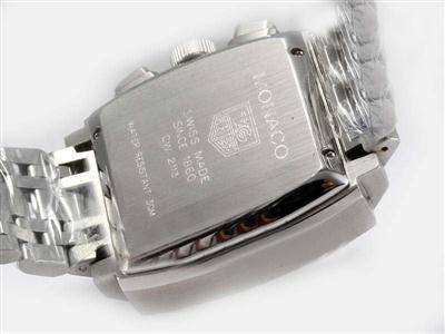 Tag Heuer Monaco Monza White Dial Replica Watch TAG3231
