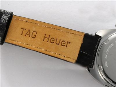 Tag Heuer Monaco Monza White Dial-Rubber Strap Replica Watch TAG4899