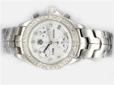 Tag Heuer Monaco Monza White Dial-Rubber Strap Replica Watch TAG5398