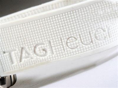 Tag Heuer Others White Dial And Rubber Strap Replica Watch TAG9340