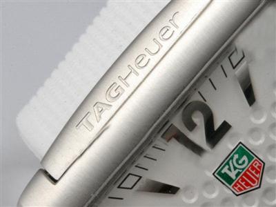 Tag Heuer Others White Dial And Rubber Strap Replica Watch TAG9340