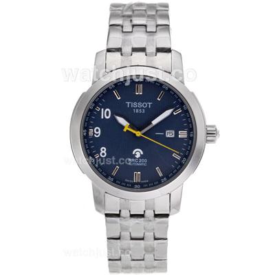 Tissot PRC200 Automatic with Dark Blue Dial S/S-Sapphire Glass