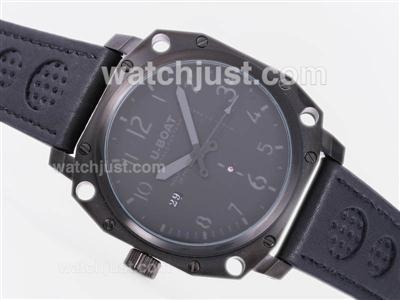 U-Boat Thousands of Feet Automatic PVD Case with Black Dial-Gray Marking