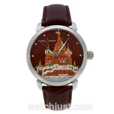 Ulysse Nardin Kremlin Set Automatic with Brown Dial-18K Plated Gold Movement