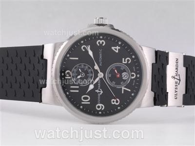Ulysse Nardin Lelocle Suisse Automatic with Black Dial-Number Marking