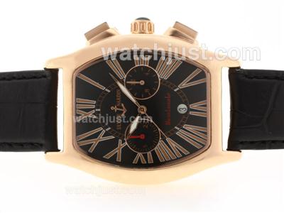 Ulysse Nardin Ludovico MichelAngelo Automatic Rose Gold Case with Black Dial