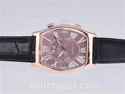 Ulysse Nardin Perpetual Ludovico Limited Edition Automatic Rose Gold Case with Brown Dial