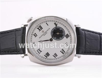 Vacheron Constantin American 1921 SS Case with White Dial-Roman Marking