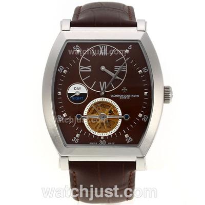 Vacheron Constantin Malte Tourbillon Automatic with Brown Dial-18K Plated Gold Movement