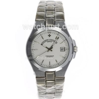 Vacheron Constantin Overseas Automatic with White Dial S/S