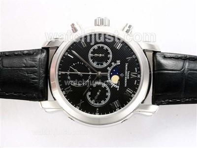 Vacheron Constantin Partrimony Chronograph Lemania Movement with Black Dial