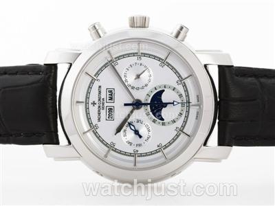 Vacheron Constantin Partrimony Perpetual Calendar Automatic with White Dial