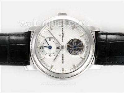 Vacheron Constantin Tourbillon Regulateur Automatic with White Dial