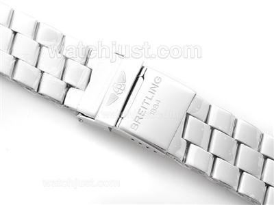 Breitling S/S Bracelet with Deployant Buckle For Skyland Avenger Model