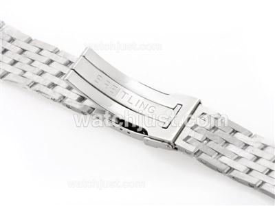 Breitling Stainless Steel Bracelet For Montbrilliant Datora 7751 Version-22mm