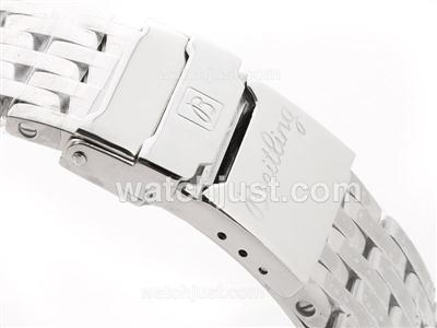 Breitling Stainless Steel Bracelet For Montbrilliant Datora 7751 Version-22mm